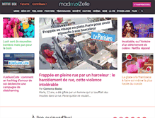 Tablet Screenshot of madmoizelle.com